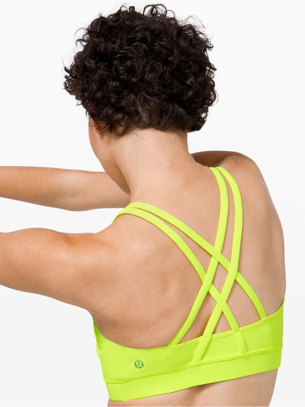 Lululemon Yellow Energy Bra